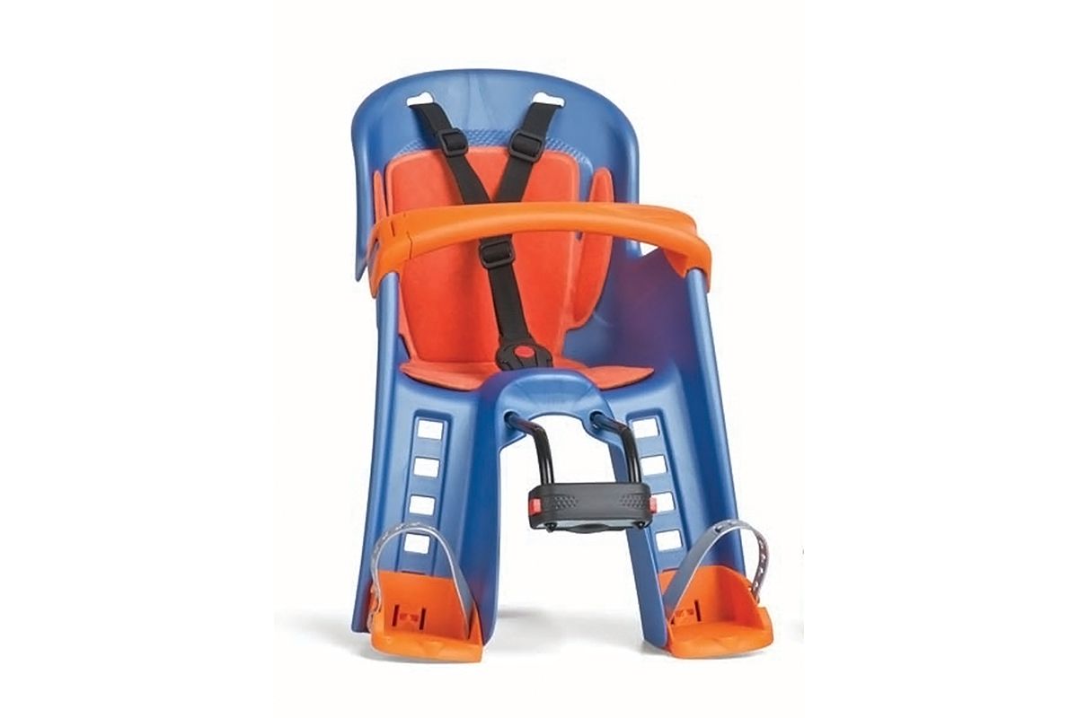 Велокресло Polisport Bilby Junior RS Black/Dark Grey крепление на рулевую трубу